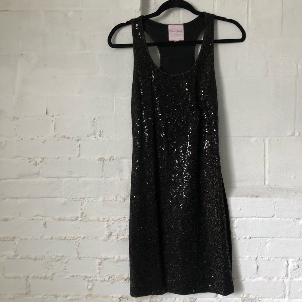 Romeo & Juliet Couture Bodycon Glitter Tank Dress